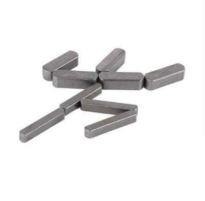 China Low price guaranteed carbon steel quality square true color flat key pins metal flat key pins for sale