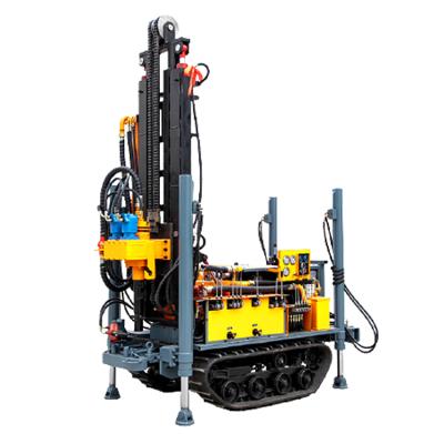 China Machinery Repairs Workshop Hongrun Crawler Type Water Well Pneumatic Drilling Rig for sale