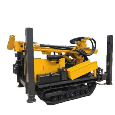 China Machinery Repairs Workshop Hongrun 180m Crawler Type Pneumatic Water Well Drilling Rig for sale