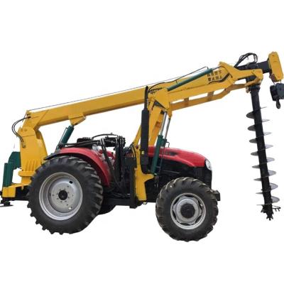 China Hongrun Tractor Type Machinery Repair Shops Piling Rig For Pile Driving For Concrete Diesel Hammer Plastic Sheet Pile With Crane for sale