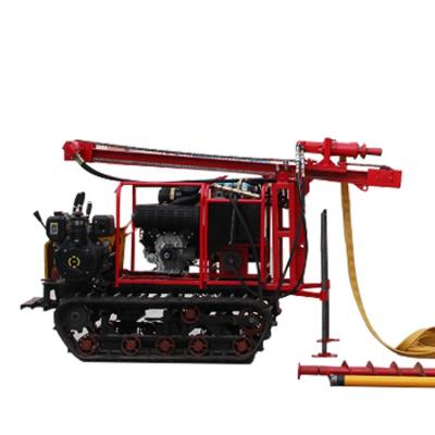 China Machinery Repair Shops Hongrun 30m Crawler Mountain Drill Rig Portable Rock Drilling Rig for sale