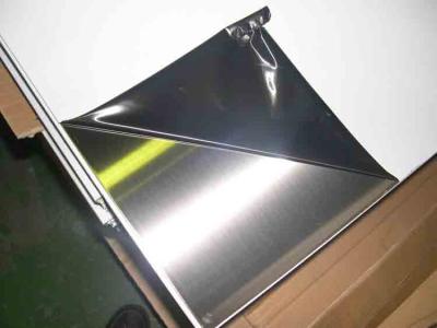 China Mirror Finish 304 Stainless Steel Sheet 4x8 / 410 SS Plate 1219MM x 2438MM for sale