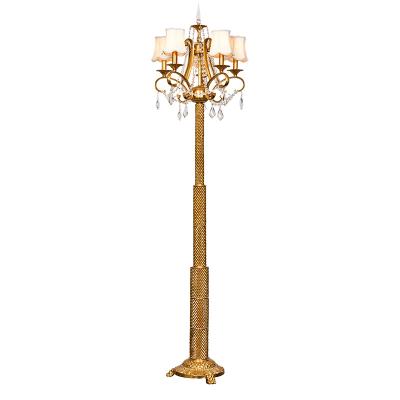 China Hot Romantic French Floor Lamp Fashion Lamps Living Room Bedroom Study Floor Lamp for sale