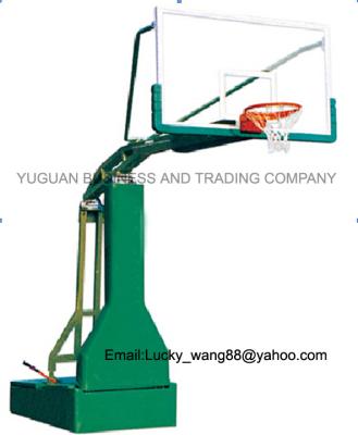 China hot sale manual hydralic basketball stand YGBS-003HQ for sale