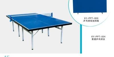 China New design table tennis table Double folding indoor movable table tennis table YGTT-002 for sale