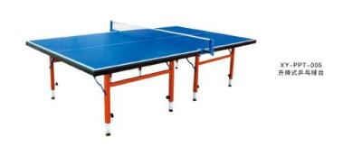 China Double Folding adjustable  Indoor Table Tennis Table YGTT-003TJ for sale