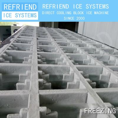 China 6T Evaporator Ice Block Machine Direct Cooling Aluminum ICE BLOCK for sale