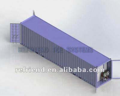 China 40ft Food Grade Stainless Steel 304 Refrigeration Container 40ft for sale