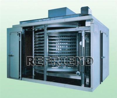 China heavy duty spiral freezer for sale