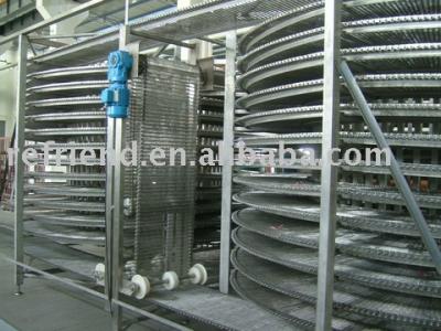 China heavy duty double spiral freezer for sale