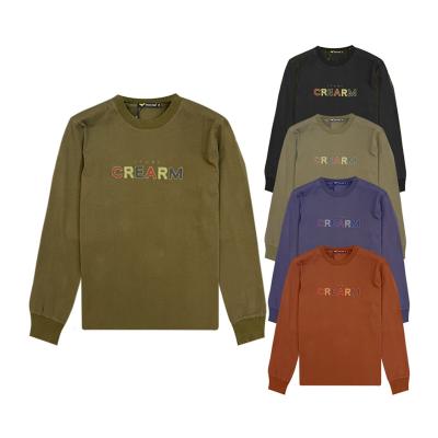 China New Style Anti-pilling Casual Long Sleeve T-Shirt Customized Logo Oversize M-7XL Large Size Wholesale Autumn Fall Elastane ODM/OEM for sale