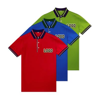 China Wholesale High Quality Smart-Casual Anti-pilling Golf Short Sleeve Polo Shirt Large Size Overweight OEM/ODM Cotton Customize Logo/Brand for sale