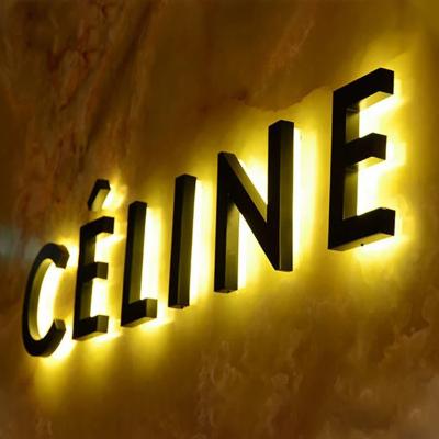 China Buildings Led Illuminated Sign Electronic Signs Store Front Business Store Gold Custom Electronic Signs for sale