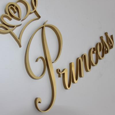 China Acrylic Laser Cut Letter Wall Signage Letters Plastic Acrylic 3D Letters Sign Small Acrylic Letters for sale