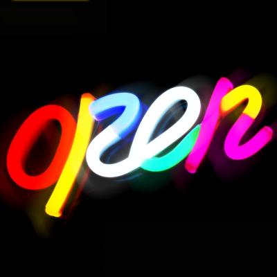 China Shop Decor Lead Customs Neon Light Open House Closed Sign Neon Light Custom Letters Led Open Signs for sale