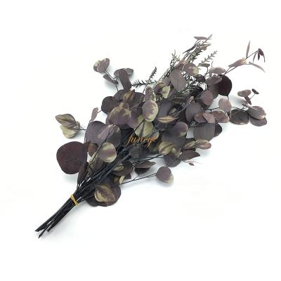 China No Pollen Flower Arrangement Centerpiece Eucalyptus Leaves For Sale Plant Table Decor for sale