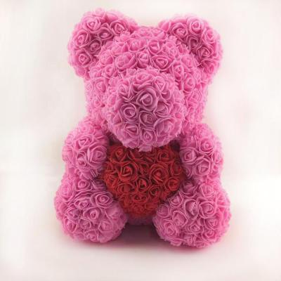 China Girl's Foam Rose Bear Tddey Bear Foam Rose From FOAM Birthday Gift 5 for sale