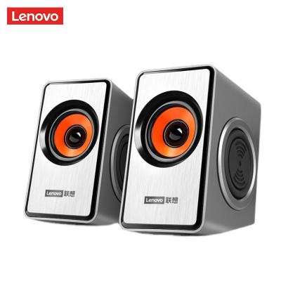 China Lenovo Computer M550 Dual Diaphragms Subwoofer 4D Speaker Stereo Sound Plastic Audio Desktop Speaker Double Wired USB Multimedia Speaker for sale