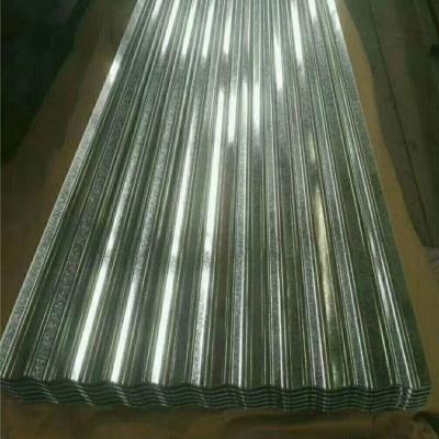 China Building BWG34 BWG28 Galvanized Corrugated Steel Roofing Sheet for sale