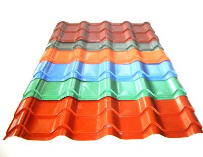 China Hot Sale Building Color Coated Galvanized Sheet Corrugated Roofing Steel Sheet for sale