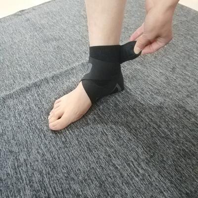 China Non Slip Custom Lightweight Double Pressure Ankle Brace For Running Sport Fitness for sale