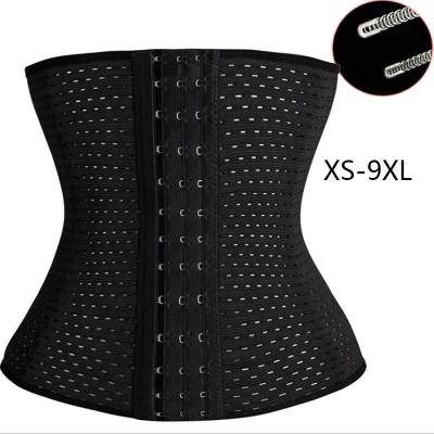 China Women Waist Exercise Training Belt Breathable Cavity Out Of Body Corset Shaper Slimming Belt Shaping Slim Belt Wrap Belt for sale