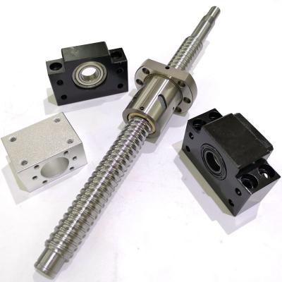 China Interchangeable Precision Ball Screw SCR1610 Stepper Motor Ball Screw with Linear Guides CNC Router Ball Screw for sale