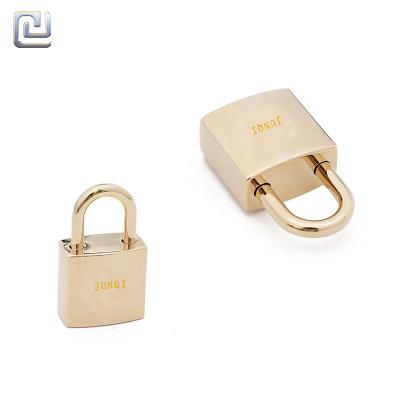 China High Quality Fashion Leather Bag Hardware Accessories Gold Plated Handbag Locks Trim for sale