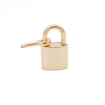 China Fashion Leather Bag Hardware Accessories High Quality Gold Plated Locks for sale