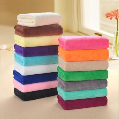 China Hot Seller Disposable Custom Gift Microfiber Bath Towels for sale