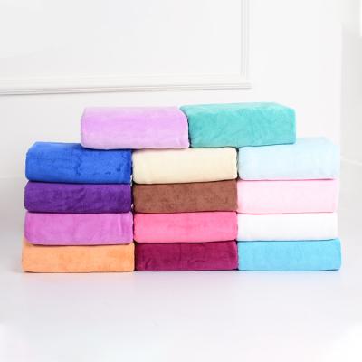 China Hotel and Household Disposable Quick-drying Towel Size Quality Microfiber Drying Bath Towels for sale