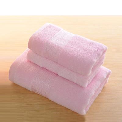 China Compressed gift LOGO bamboo fiber beauty towel fiber custom advertising bamboo towel for sale