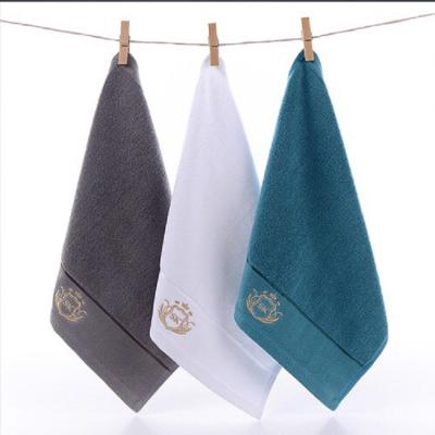 China 100% Compressed Cotton Can Be Customized High Quality Face Towel With Embroidery for sale