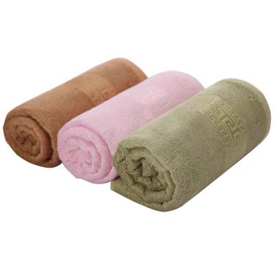 China Family Compressed Fiber Towel Bath Towel Face Towel Adult Bamboo Three Piece Set for sale