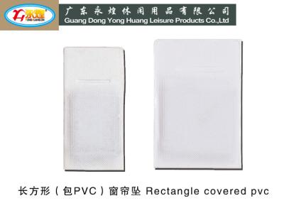 China PVC 5-7-10-11-35G umfaßte nicht gesponnene Vorhangbleigewichte Druckguß zu verkaufen