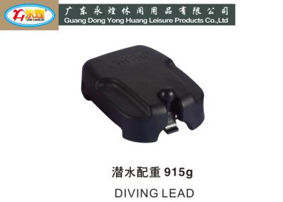 China 915G per pcs Snaked Diving Lead Weights with painting matt  black for sale