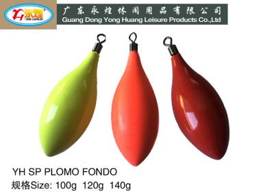 China WEIHAI fishing tackle wholesaler of the die casting PVC coated lead weight YHSPLOMOFONDO for sale