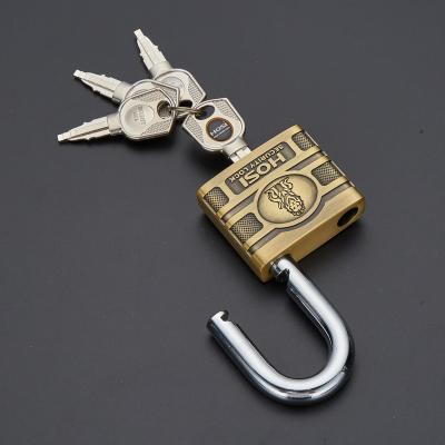 China Unique Heavy Duty High Security Zinc Alloy Cabinet Door And Padlock Antique for sale