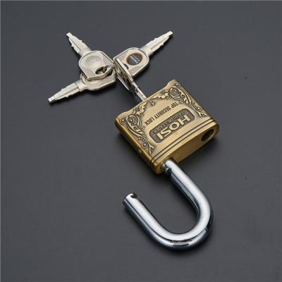 China Door High Security Heavy Duty Arc Form Solid Zinc Alloy Waterproof Padlock for sale