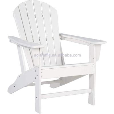 China Polyresin Adirondack Chair Modern Outdoor Wood Plastic Chair Living Room Polyresin Adirondack Patio Chair for sale