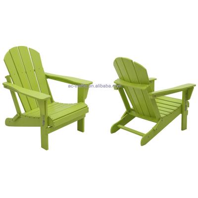 China Modern High Quality Waterproof Outdoor Living Room Classic Beach Patio Garden Hard Plastic Wood Adirondack Folding Chairs Furniture for sale