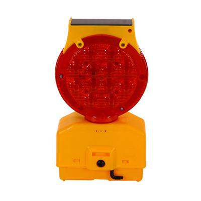 China PS Lens And PP Base Solar Baricade Lights Led Warning Lights for sale