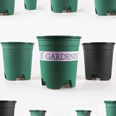 중국 Hot Selling CLASSIC Gallon Nursery Pots Round Black Plastic Seeding Flower Pot For Plants Durable 2 Gallon Cheap Plastic Pot 판매용