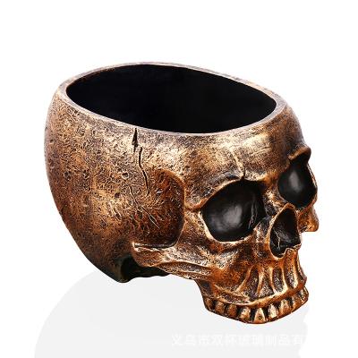 China Modern Hot Selling Skeleton Resin Pot Flower Planter With High Quality for sale