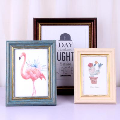 China Art Decor Retro Style American And European Style Photo Frame Wedding Table Picture Frame for sale