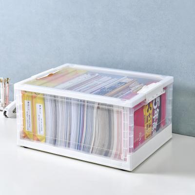 中国 High Quality Stocked Ready To Ship Window Boxes With Lids Smalles Folding Storage Box 販売のため