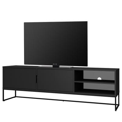 China Modern Design Living Room Wholesale Custom Wood With Storage TV Cabinet Console TV Stand for sale