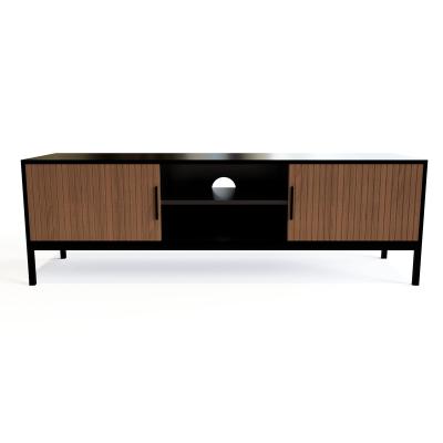 China Modern New Arrival Modern Furniture Fluted TV Unit Design Furniture Living Room TV Wall Units Cabinet for sale