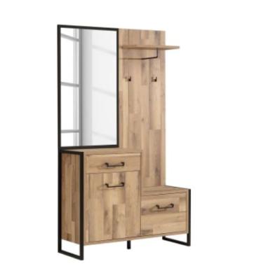 China Wooden Wardrobe Closet (Other) Simple Adjustable Wardrobe Modern Natural Color for Bedroom Furniture for sale