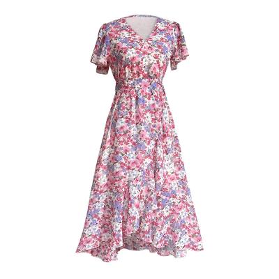 China Anti-static hot selling products printing viable hot night women long dresses wholesale for sale